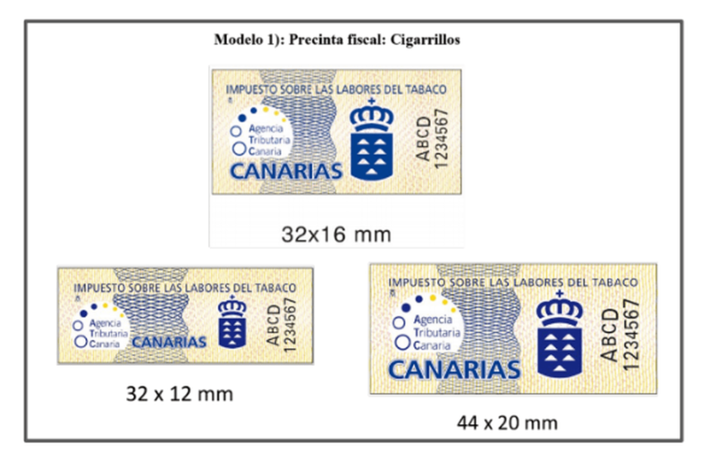Imagen de las nuevas etiquetas (Foto TA)